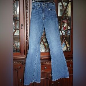 Abercrombie & Fitch Dark Wash Flare Jeans